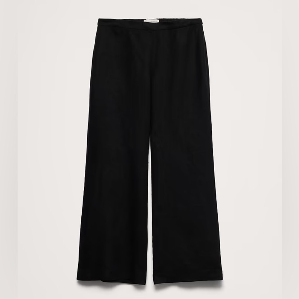 NWT! Banana Republic Mid-Rise Kick-Flare Linen Ankle Pant - Size 6 #875194 - Picture 4 of 5